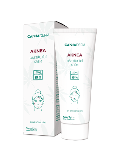 Cannaderm Aknea ošetřující krém