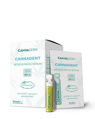 Cannadent sérum - balení 10 x 1,5ml