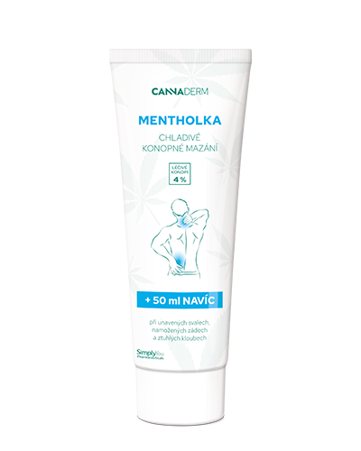 Mentholka chladivé konopné mazání 250 ml